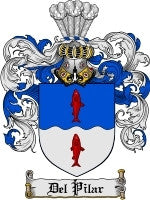 Del'Pilar coat of arms family crest download