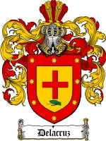 Delacruz coat of arms family crest download