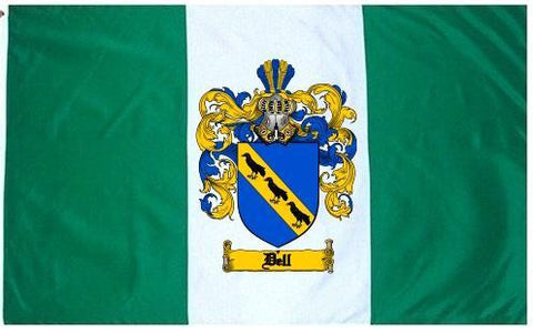 Dell family crest coat of arms flag