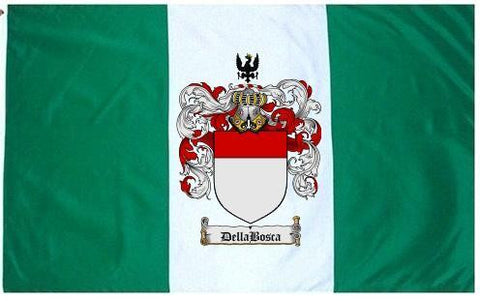 Dellabosca family crest coat of arms flag