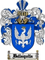 Dellaquila coat of arms family crest download