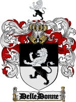 Delledonne coat of arms family crest download