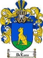 Deluca family crest coat of arms emailed to you within 24 hours ...