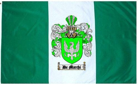 Demarchi family crest coat of arms flag