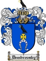 Dembrovsky coat of arms family crest download