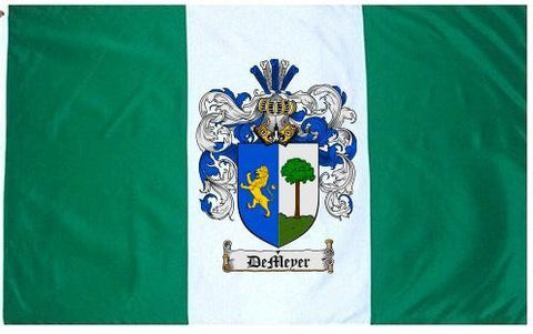 Demeyer family crest coat of arms flag