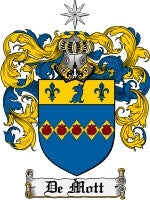 Demott coat of arms family crest download