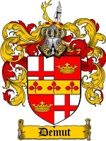 Demut coat of arms family crest download