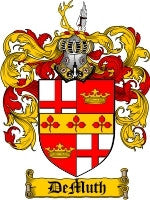 Demuth coat of arms family crest download