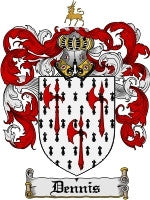 Dennis coat of arms family crest download