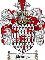 Dennys coat of arms family crest download