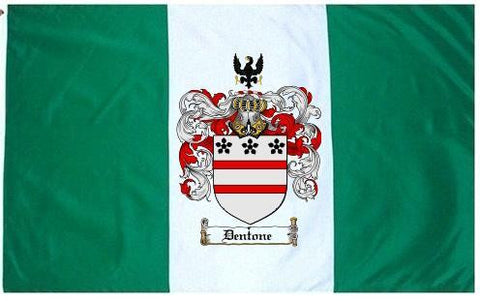 Dentone family crest coat of arms flag