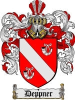 Deppner coat of arms family crest download