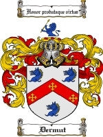 Dermut coat of arms family crest download