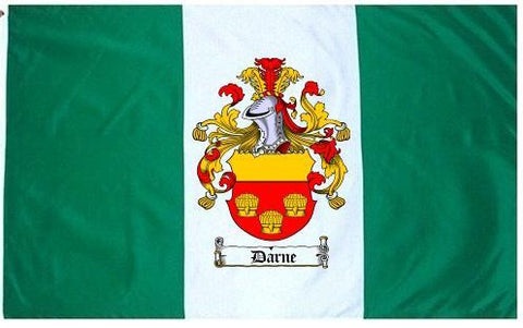 Dern family crest coat of arms flag