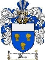 Derr coat of arms family crest download