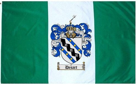 Desart family crest coat of arms flag