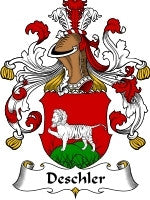 Deschler coat of arms family crest download