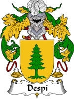 Despi coat of arms family crest download