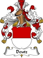 Deutz coat of arms family crest download