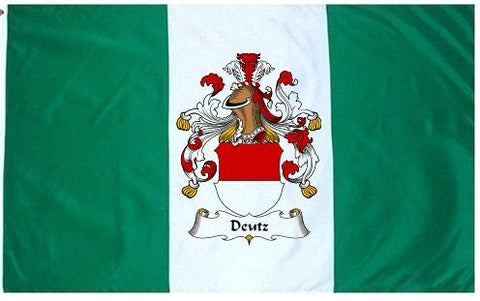 Deutz family crest coat of arms flag