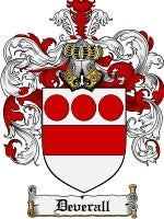 Deverall coat of arms family crest download