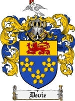 Devie coat of arms family crest download