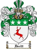 Devitt coat of arms family crest download
