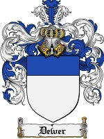 Dewer coat of arms family crest download