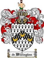 Dewillington coat of arms family crest download