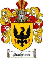 Dexeheimer coat of arms family crest download