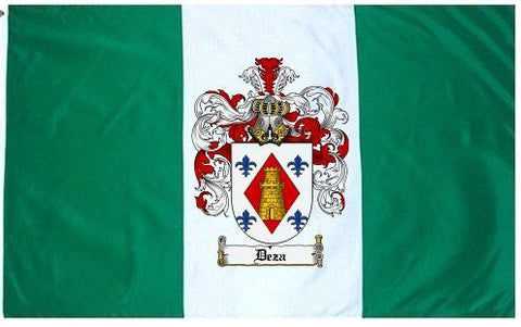 Deza family crest coat of arms flag