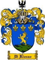 Di'Rienzo coat of arms family crest download