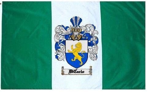 Dicarlo family crest coat of arms flag