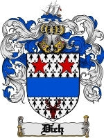 Dich coat of arms family crest download