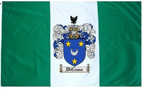 Dicomo family crest coat of arms flag