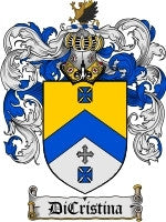 Dicristina coat of arms family crest download