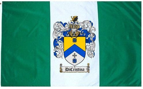 Dicristina family crest coat of arms flag