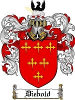 Diebold coat of arms family crest download