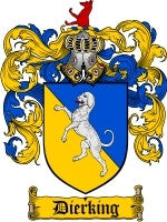 Dierking coat of arms family crest download