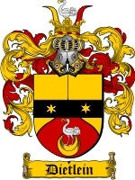Dietlein coat of arms family crest download
