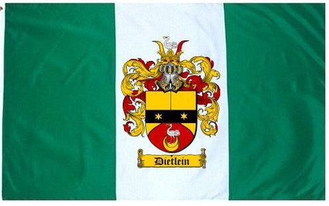 Dietlein family crest coat of arms flag