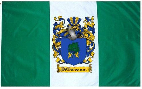 Digiovanni family crest coat of arms flag