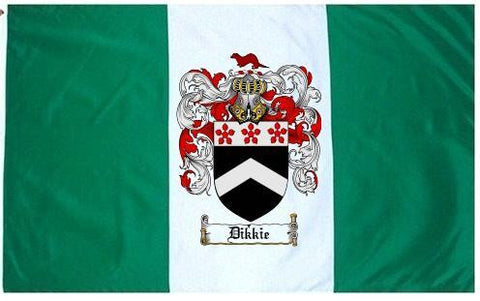 Dikkie family crest coat of arms flag