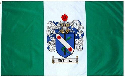 Dilullo family crest coat of arms flag