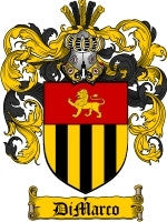 Dimarco coat of arms family crest download