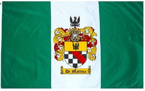 Dimattina family crest coat of arms flag