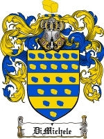 Dimichele coat of arms family crest download