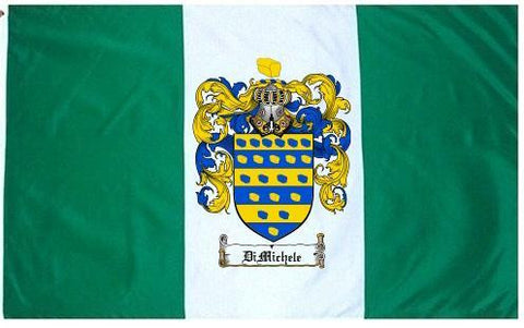 Dimichele family crest coat of arms flag