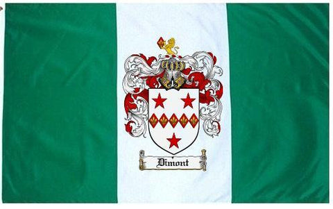 Dimont family crest coat of arms flag